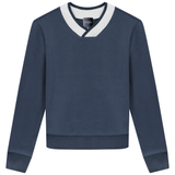 Load image into Gallery viewer, Ladies V Neck Sweatshirt
