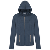Load image into Gallery viewer, Ladies Seam Hoodie Zip Up Sweatshirt
