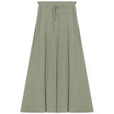 Load image into Gallery viewer, Ladies Ribbed Midi Drawstring A Line Skirt
