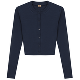 Load image into Gallery viewer, Ladies Ribbed Cropped Cardigan

