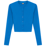 Load image into Gallery viewer, Ladies Ribbed Cropped Cardigan
