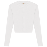 Load image into Gallery viewer, Ladies Ribbed Cropped Cardigan
