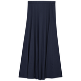 Load image into Gallery viewer, Ladies Ribbed Midi Panel Skirt
