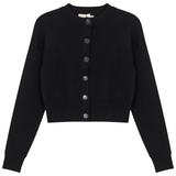 Load image into Gallery viewer, Ladies Cropped Knit Cardigan
