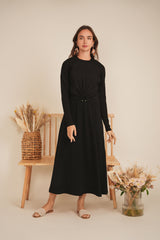 Load image into Gallery viewer, Ladies Cropped Gathered Ring Tee
