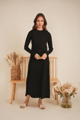 Load image into Gallery viewer, Ladies Cropped Gathered Ring Tee
