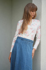 Load image into Gallery viewer, Ladies Cotton Printed Tee
