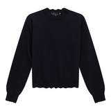 Load image into Gallery viewer, Ladies Scallop Knit Top
