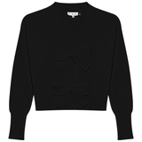 Load image into Gallery viewer, Ladies Crochet Bow Cardigan
