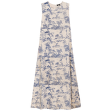 Load image into Gallery viewer, Ladies Accordian Pleated Midi Jumper
