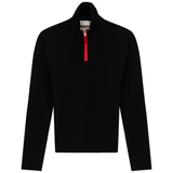 Load image into Gallery viewer, Ladies Contrast Zip Tee
