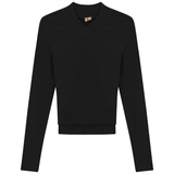 Load image into Gallery viewer, Ladies Cropped V Neck Tee
