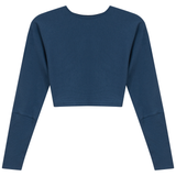 Load image into Gallery viewer, Ladies Cropped Ribbed Sweater
