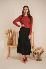 Load image into Gallery viewer, Ladies Cable Knit Sweater
