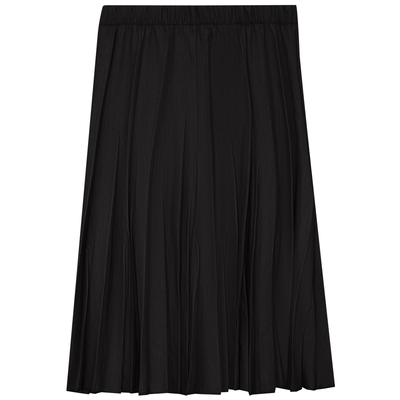 Ladies 27" Denim Burst Pleated Skirt