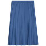 Load image into Gallery viewer, Ladies 27" Denim Burst Pleated Skirt
