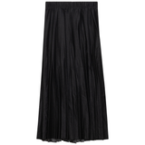 Load image into Gallery viewer, Ladies Midi Denim Burst Pleated Skirt
