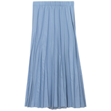 Load image into Gallery viewer, Ladies Midi Denim Burst Pleated Skirt
