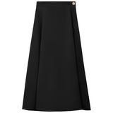 Load image into Gallery viewer, Ladies Midi A Line Crepe Skirt
