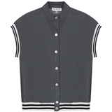 Load image into Gallery viewer, Ladies Denim Jacket Vest
