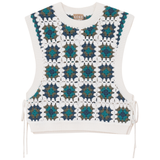 Load image into Gallery viewer, Ladies Brocade Tie Vest
