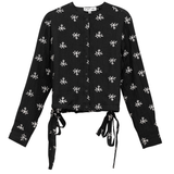 Load image into Gallery viewer, Ladies Embroidered Tulle Top
