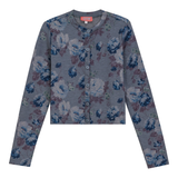 Load image into Gallery viewer, Ladies Printed Pique Cardigan
