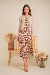 Load image into Gallery viewer, Ladies Printed Satin A Line Jumper
