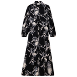 Load image into Gallery viewer, Ladies Chiffon Tie Shirt Dress
