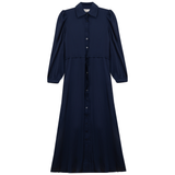 Load image into Gallery viewer, Ladies Chiffon Tie Shirt Dress
