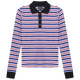 Load image into Gallery viewer, Ladies Striped Polo
