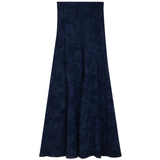 Load image into Gallery viewer, Ladies Paneled Acid Wash Maxi Skirt

