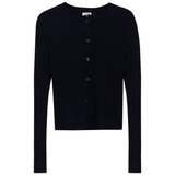 Load image into Gallery viewer, Ladies Cropped Cable Knit Cardigan
