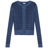 Load image into Gallery viewer, Ladies Cropped Cable Knit Cardigan
