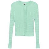 Load image into Gallery viewer, Ladies Cropped Cable Knit Cardigan
