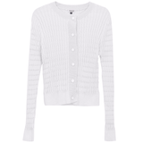 Load image into Gallery viewer, Ladies Cropped Cable Knit Cardigan
