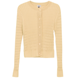 Load image into Gallery viewer, Ladies Cropped Cable Knit Cardigan
