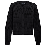 Load image into Gallery viewer, Ladies Cropped Crochet Cardigan
