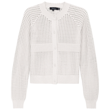 Load image into Gallery viewer, Ladies Cropped Crochet Cardigan

