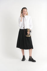 Load image into Gallery viewer, Bib Collar Cotton Shirt
