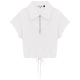Load image into Gallery viewer, Ladies Linen Zip Tie Vest
