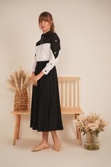Load image into Gallery viewer, Ladies Dolman 2 Tone Button Shirt
