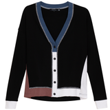 Load image into Gallery viewer, Ladies Color Blocked Cardigan
