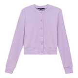 Load image into Gallery viewer, Ladies Cropped Ribbed Cardigan
