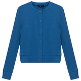 Load image into Gallery viewer, Ladies Cropped Ribbed Cardigan
