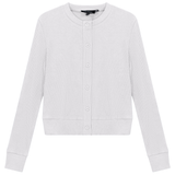 Load image into Gallery viewer, Ladies Cropped Ribbed Cardigan
