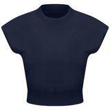 Load image into Gallery viewer, Ladies Cropped Knit Vest
