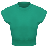 Load image into Gallery viewer, Ladies Cropped Knit Vest
