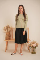 Load image into Gallery viewer, Ladies Contrast Top Stitch Top

