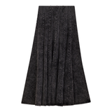 Load image into Gallery viewer, Ladies Mineral Wash Panel Midi Skirt
